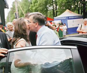 Bronisław Komorowski i Marzena Okła-Drewnowicz