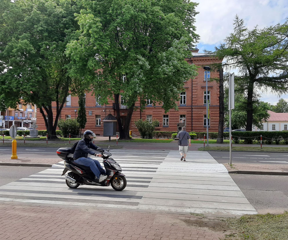 Przejście dla pieszych w Łomży