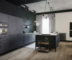 Apartament w czerni i bieli