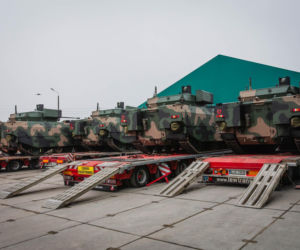 BWP Borsuk w 15 Giżyckiej Brygadzie Zmechanizowanej