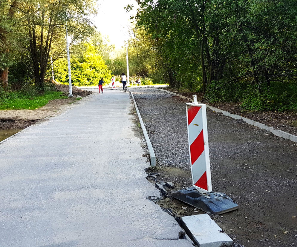 Rzeszów: Prace przy ścieżce rowerowej na Lisią Górę na ukończeniu