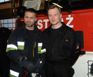 Strażacy. Adam Wojnar (Maciej Zakościelny), Rafał Borycki (Kuba Wesołowski)