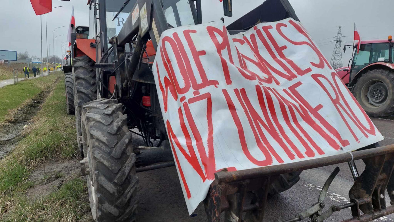 Ogólnopolski protest rolników 20 marca w Zamościu