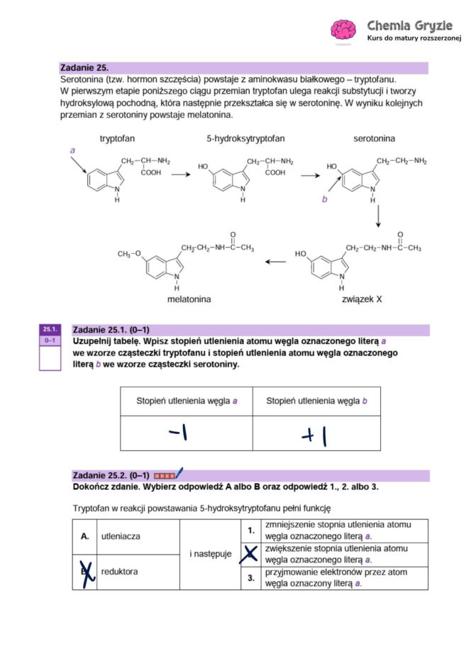 Matura próbna CKE 2026 - chemia. Poprawne odpowiedzi