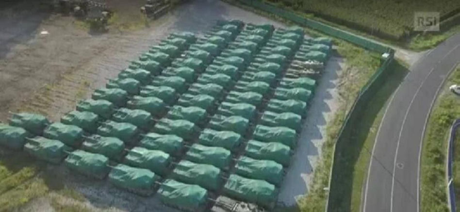 Szwajcarskie czołgi Leopard 1A5 dla Ukrainy