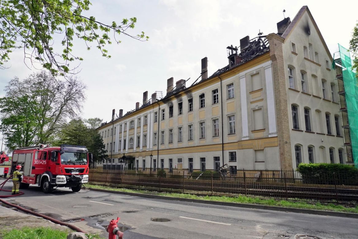 AJP po pożarze