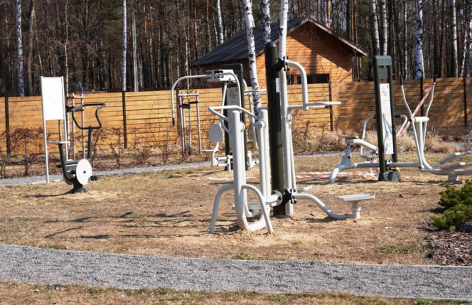 Strefa relaksu na Bernatce w Skarżysku-Kamiennej