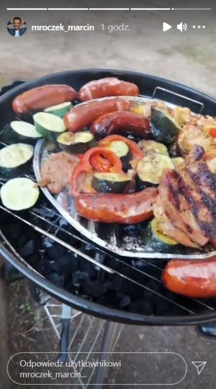 M jak miłość na planie. Grill na Deszczowej