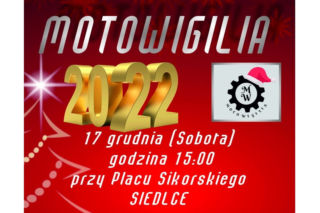 Przed nami tradycyjna MotoWigilia w Siedlcach. Jakie atrakcje szykują organizatorzy?