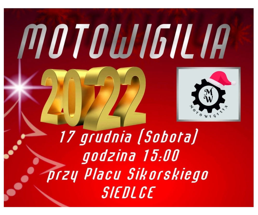 Przed nami tradycyjna MotoWigilia w Siedlcach. Jakie atrakcje szykują organizatorzy?