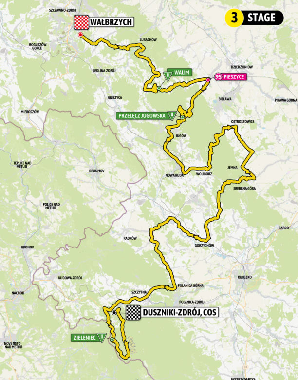 80. Tour De Pologne [29.07-04.08.2023]. Jak będzie przebiegać trasa wyścigu?