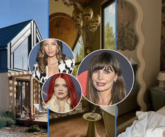 Leśne wille gwiazd! Niezwykłe domy. Marmury i nowoczesne meble