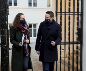 Rafał Trzaskowski z Karoliną Gałecką
