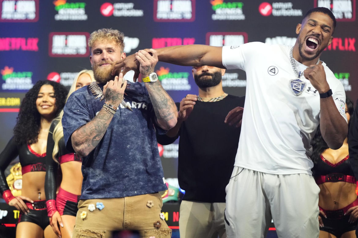 Anthony Joshua Jake Paul