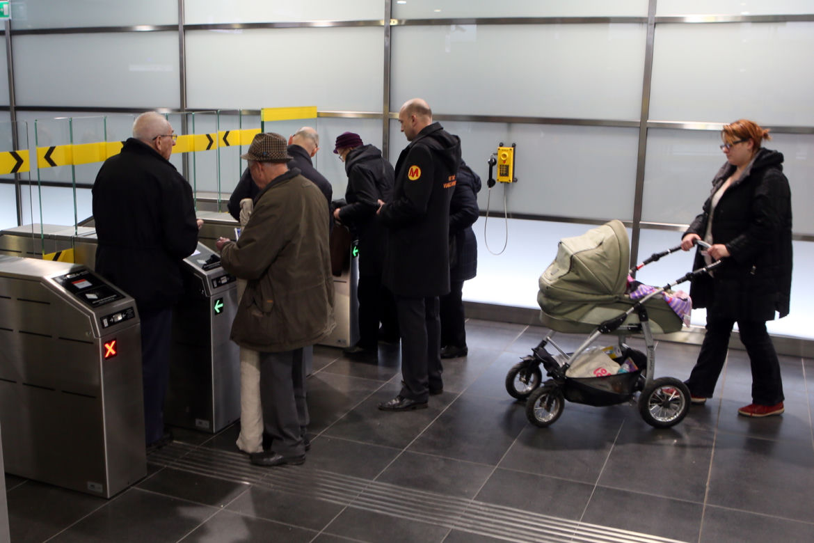 Metro na dotarciu