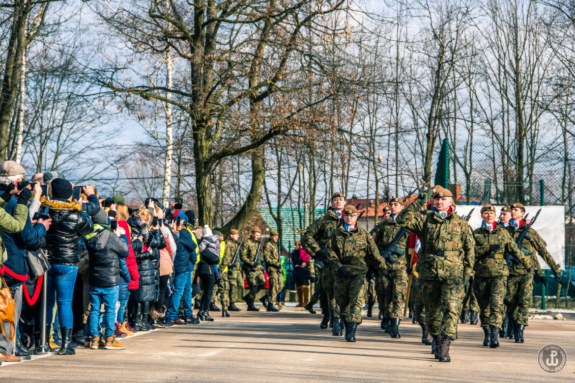 Przysięga Wojsk Obrony Terytorialnej w Kielcach - luty 2023