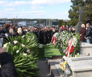 Poseł Łukasz Litewka spoczął w honorowym miejscu