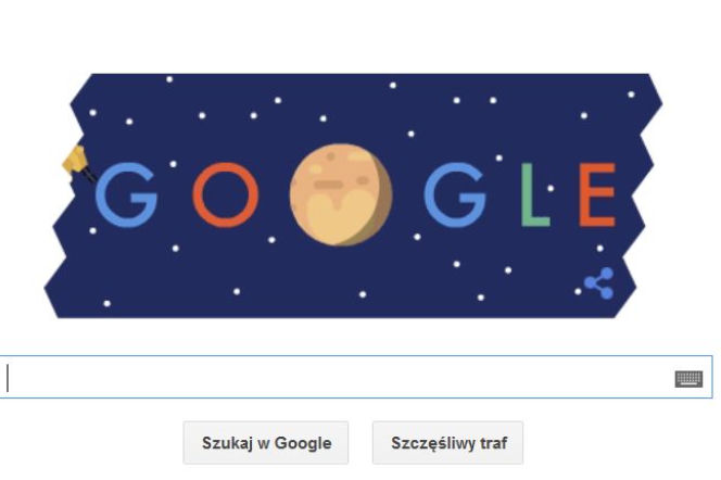 PLUTON w Google Doodle: Sonda New Horizons pokaże Plutona z bliska