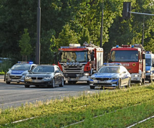 Koszmarny wypadek na Grochowskiej. BMW zabiło skuterzystę 