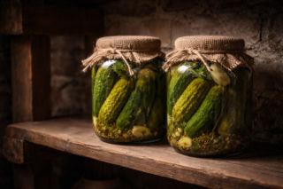 Włamał się do piwnicy i zjadł ogórki kiszone. 39-latek w rękach policji