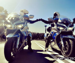 Nowe motocykle Yamaha w szczecińskiej drogówce