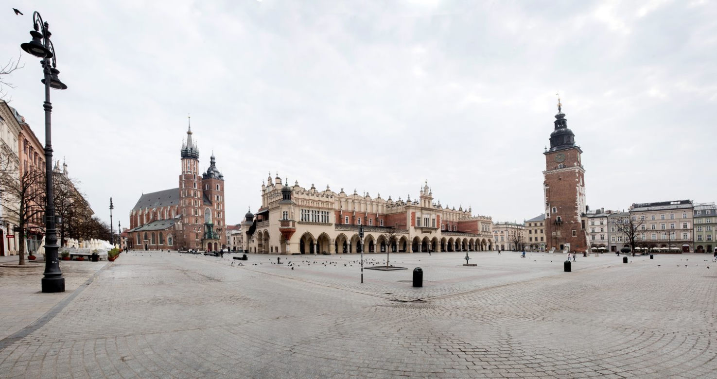 Tak wygląda Kraków w czasie kwarantanny. Zdjęcia szokują!