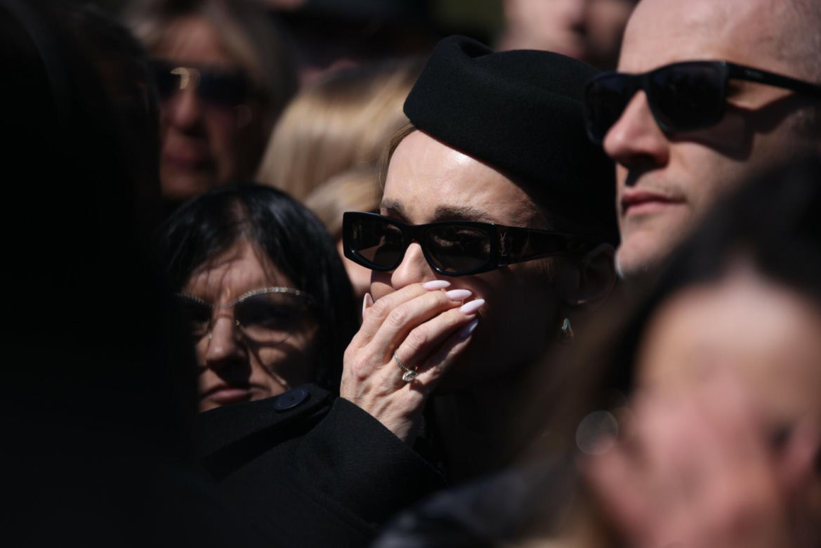 Doda na pogrzebie Łukasza Litewki. Wokalistka pożegnała zaprzyjaźnionego polityka