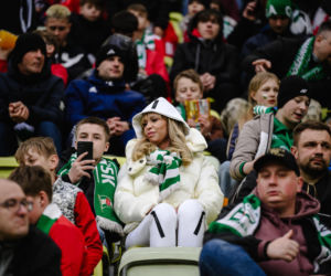 Lechia Gdańsk - Raków Częstochowa; Zdjęcia kibiców z meczu 30. kolejki PKO BP Ekstraklasy