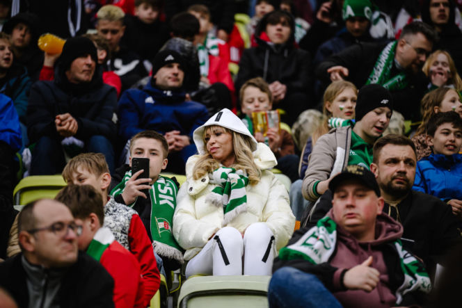Lechia Gdańsk - Raków Częstochowa; Zdjęcia kibiców z meczu 30. kolejki PKO BP Ekstraklasy
