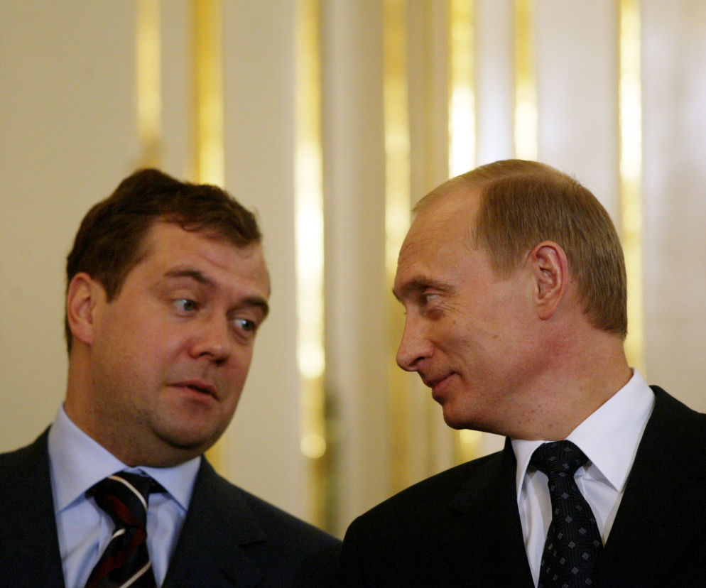 Miedwiediew i Putin