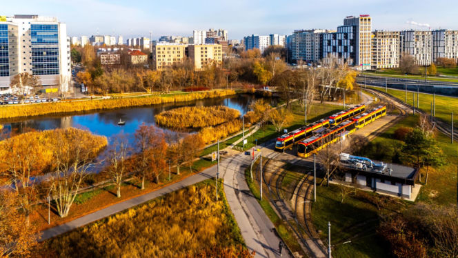 Pętla tramwajowa Wyścigi w Warszawie i okolice