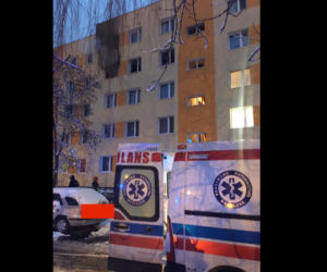 Dramatyczny pożar w Krakowie! Mężczyzna prawie spłonął! Uratował go balkon