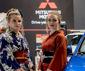 Hostessy na targach Poznań Motor Show 2018