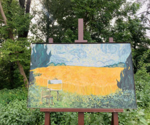 Kolorowe domy inspirowane twórczością Vincenta van Gogha zamieniły wieś liczącą zaledwie stu mieszkańców w prawdziwą atrakcję turystyczną