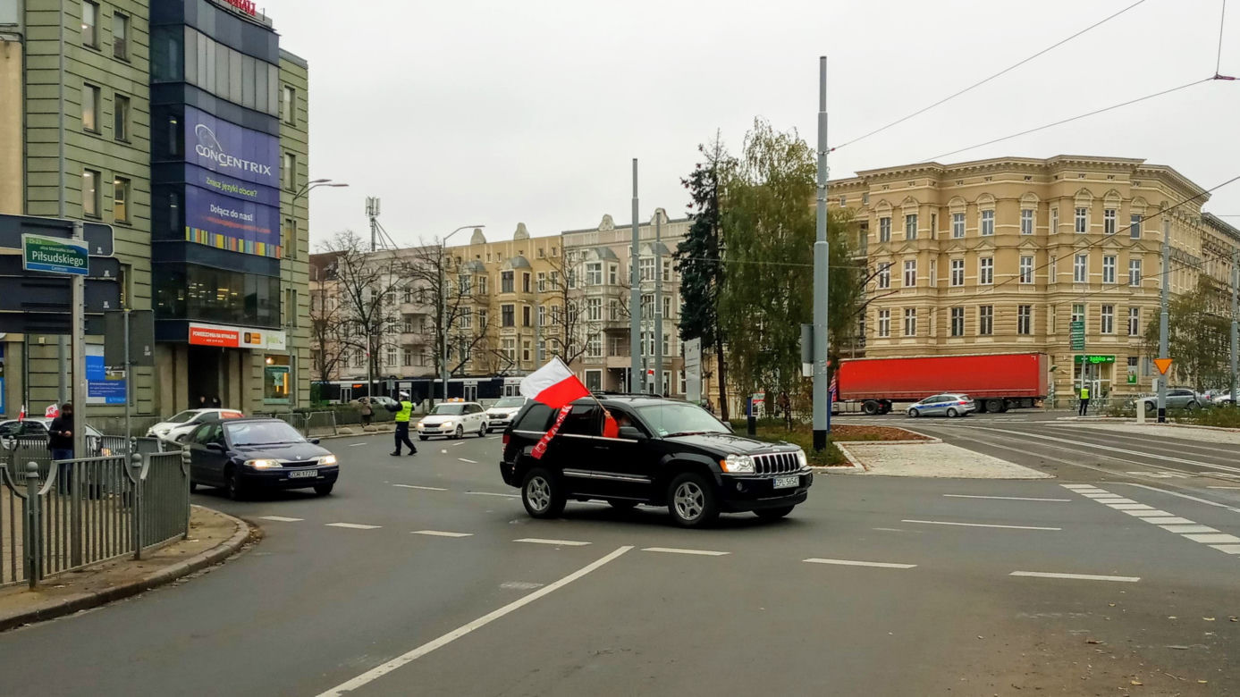 Rajd Niepodległości w Szczecinie