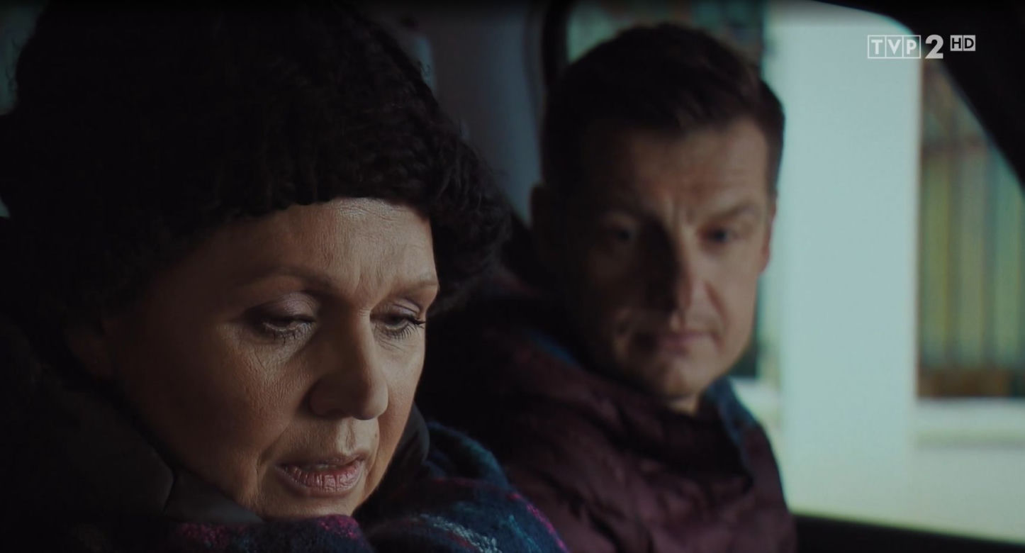 M jak miłość, odc. 1511: Marysia (Małgorzata Pieńkowska), Paweł (Rafał Mroczek)