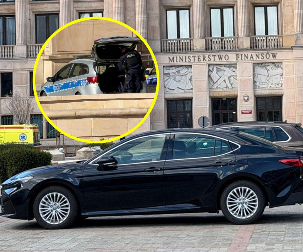 Śmierć w Ministerstwie Finansów w Warszawie. Padł strzał