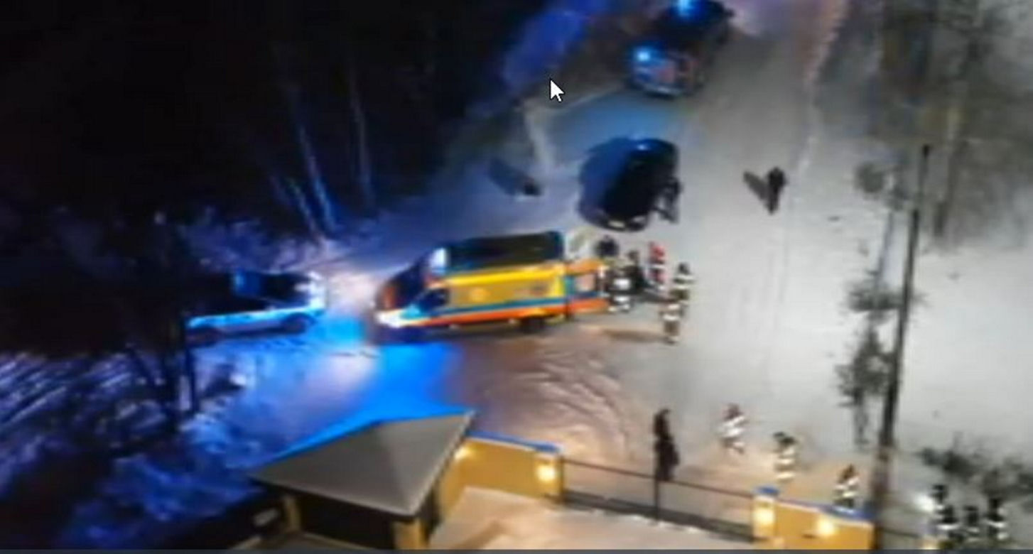 Biały horror w Sokołowie Podlaskim. 40-latek zamarzał na śniegu, pomoc przyszła w ostatniej chwili