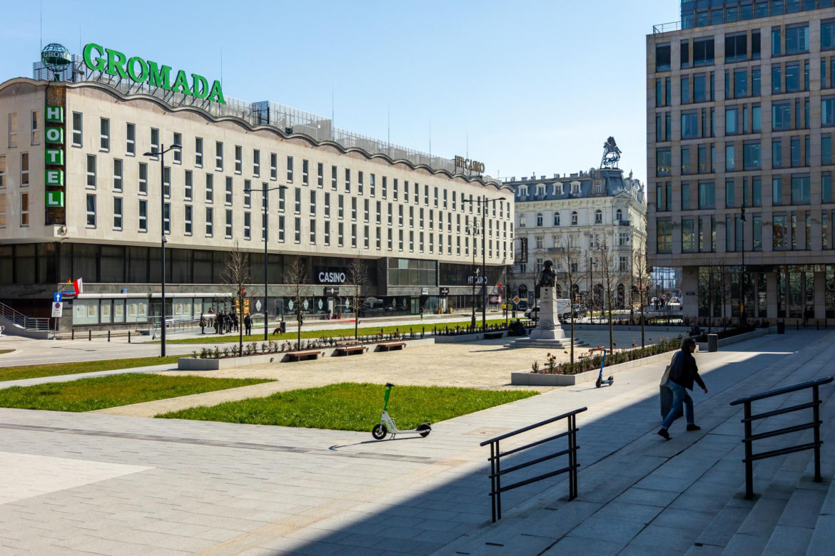 Nowy parking podziemny w centrum Warszawy