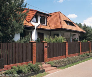 Drewniane ogrodzenie