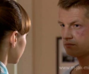 M jak miłość odc. 1019. Janka Buford (Joanna Osyda), Paweł Zduński (Rafał Mroczek)