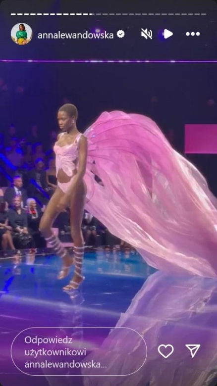 Anna Lewandowska jak aniołek Victoria’s Secret! W czarnej sukience z wycięciami wyglądała obłędnie