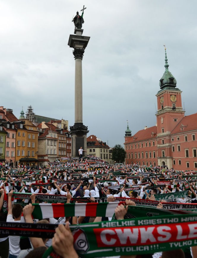 Mistrzowska feta Legii Warszawa