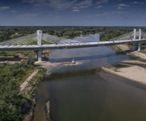 Budowa mostu nad Sanem w Stalowej Woli