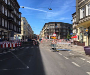 Remont ul. Jagiellońskiej w Szczecinie