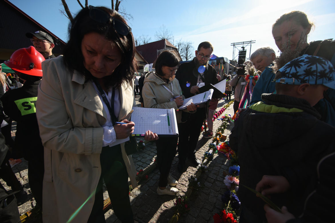 Wyjątkowa wieś w Małopolsce. Ma najpiękniejsze i największe palmy wielkanocne 