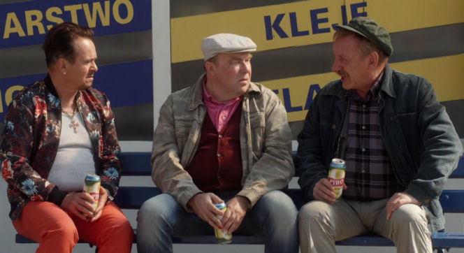 Ranczo 10 odc. 118. Pietrek (Piotr Pręgowski), Hadziuk (Bogdan Kalus), Solejuk (Sylwester Maciejewski)