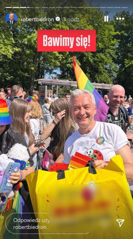Parada Równości z politykami.