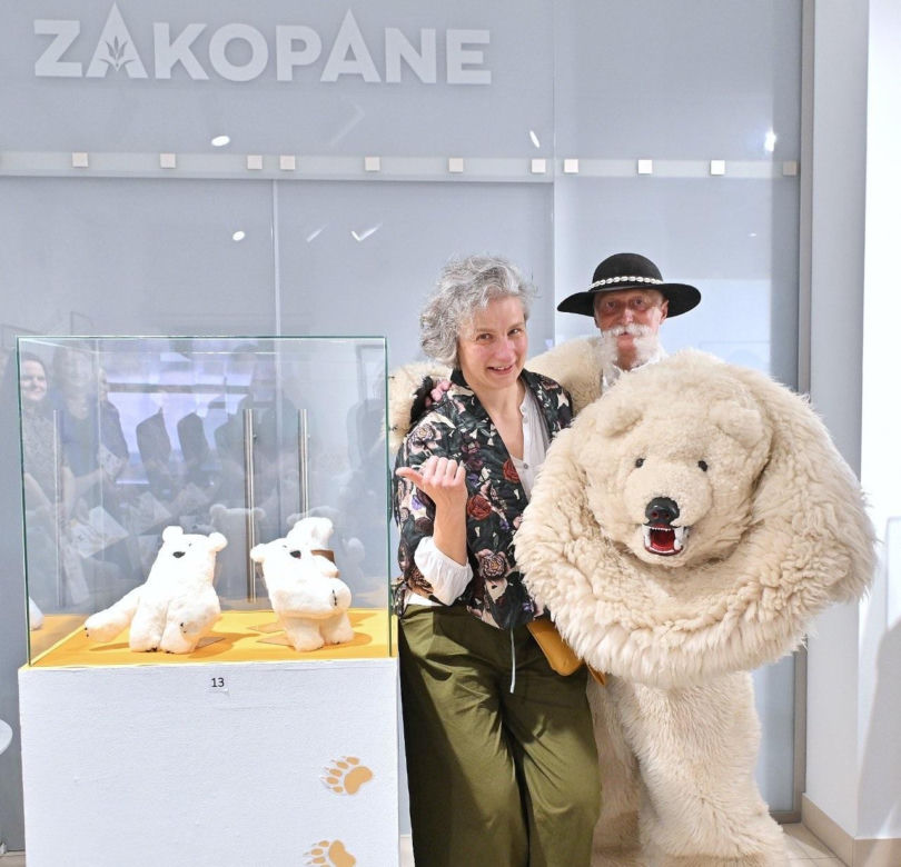 Zakopane z oficjalną maskotką Białego Misia