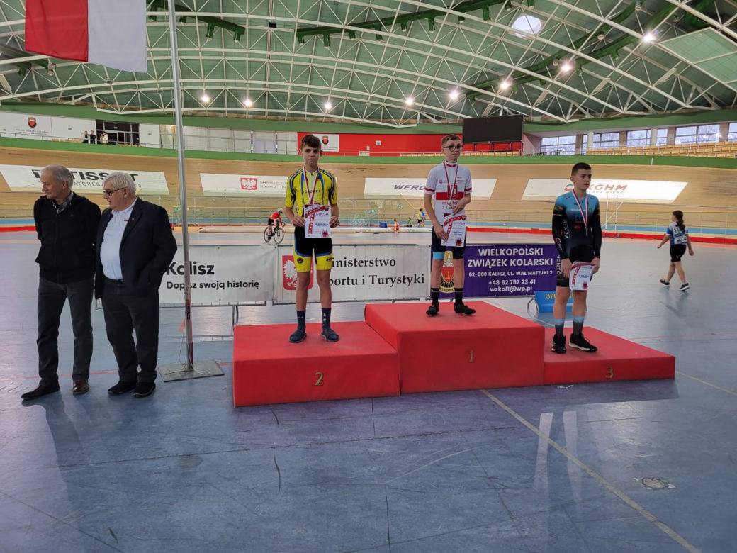 Grudziądzanie na podium Mistrzostw Polski Szkółek Kolarskich